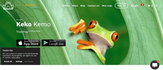 Cookie 通知示例三 Cookie 通知示例三